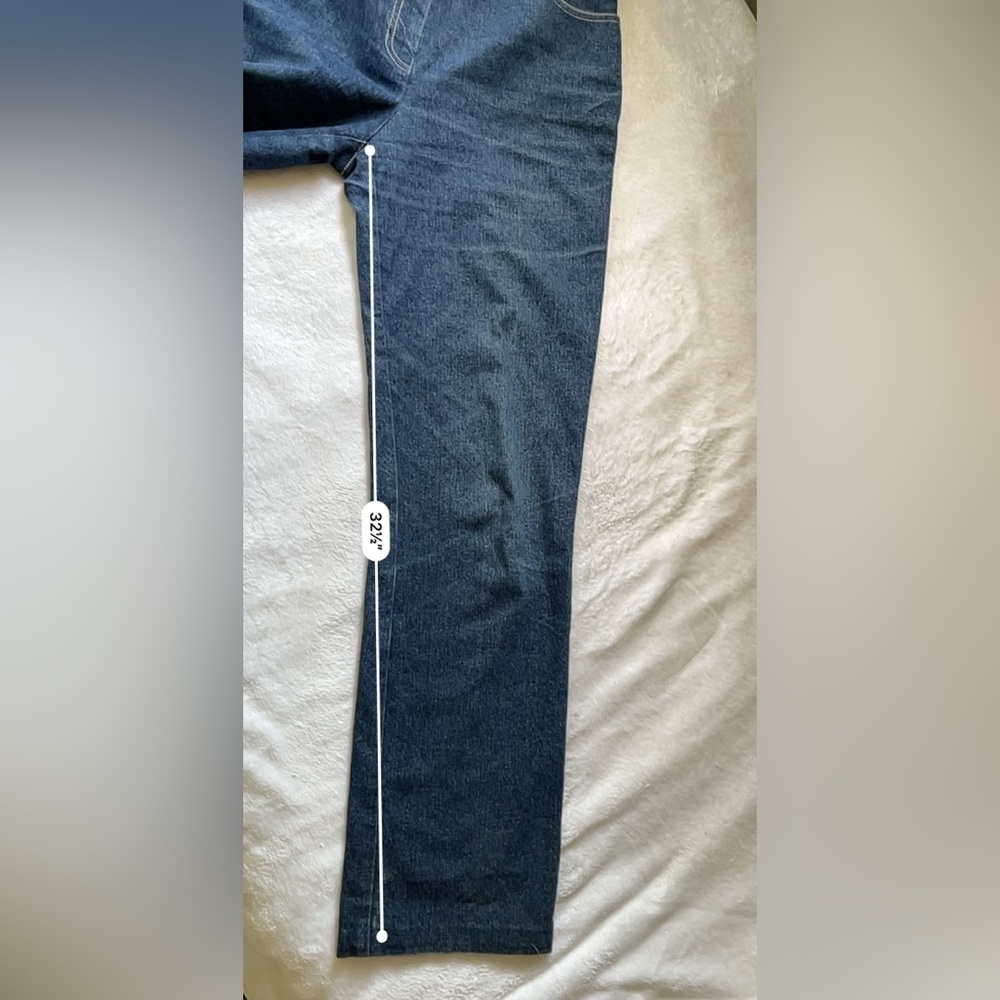 St. John Sport Vintage High Waisted Mom Jeans Blue Size 6 Marie Gray - Picture 8 of 17
